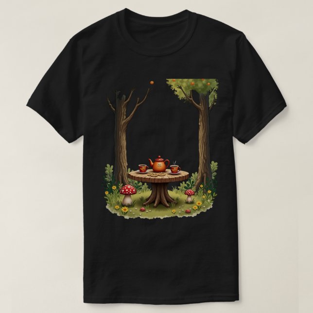 Skogsteapartaj T Shirt (Design framsida)