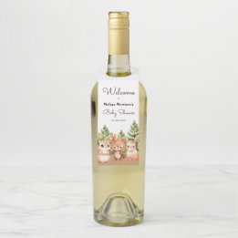 Skogstema Baby Boy Shower