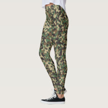 Skogsterräng Brun Grön Grå Kamouflage
