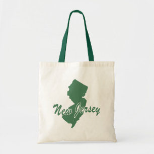 Skogstillståndet Grönt New jersey Shape Tote Bag Tygkasse
