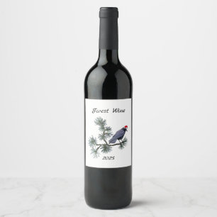 Skogstomte Kråka Vin Etiketter