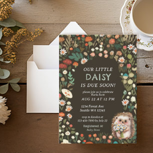 Skogstövel för matlagning (Cute Daisy Woodland Ani Inbjudningar