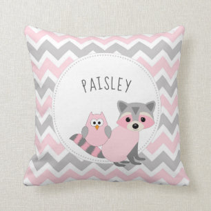 Skogstrumsdekaler + namn kudde