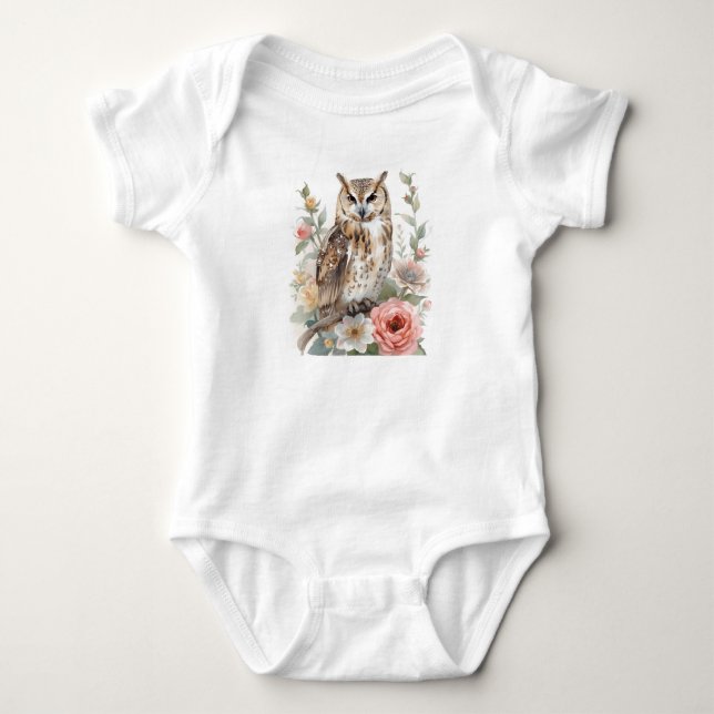 Skogsuggla viskar t shirt (Framsida)