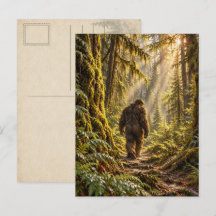 Skogsvägar Bigfoot Vykort