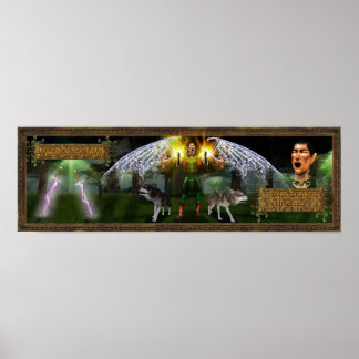 Skogsvaktare av Tunare Poster