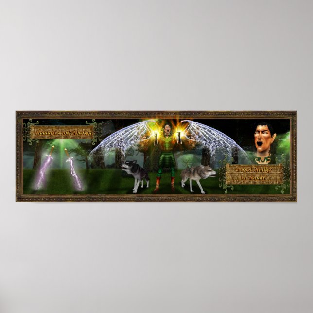 Skogsvaktare av Tunare Poster (Framsidan)