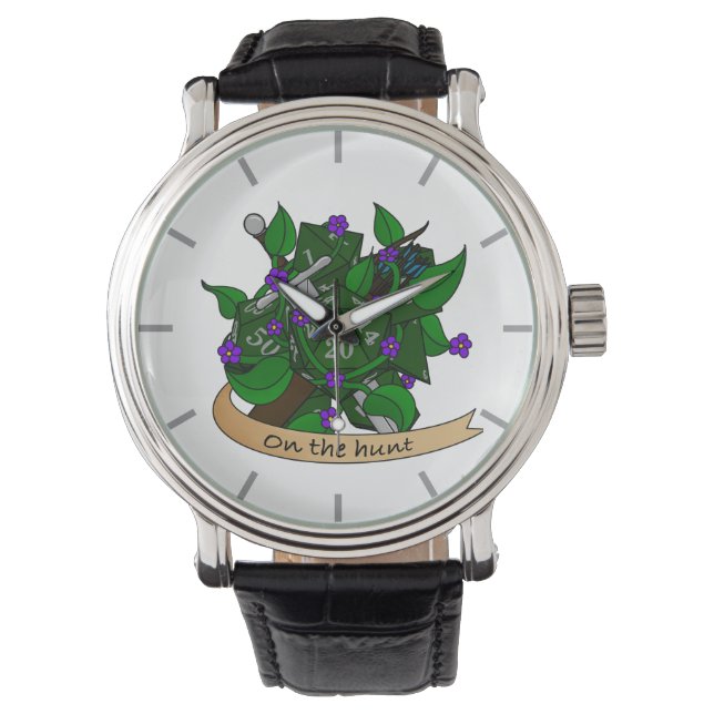 Skogsvaktare Dice Design Armbandsur (Framsida)