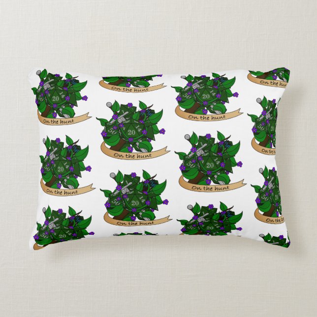 Skogsvaktare Dice Design Prydnadskudde (Framsidan)