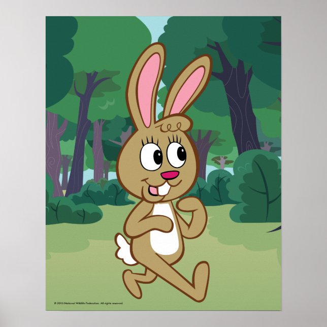 Skogsvaktare Rick | Becky Hare Poster (Framsidan)