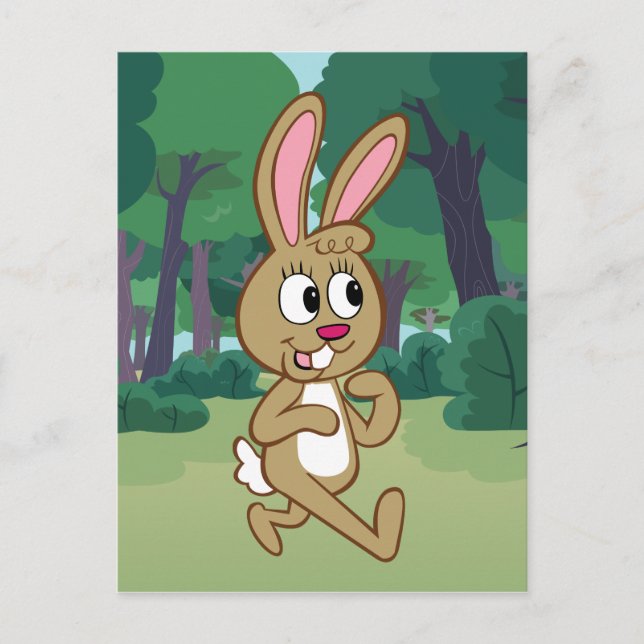 Skogsvaktare Rick | Becky Hare Vykort (Framsida)