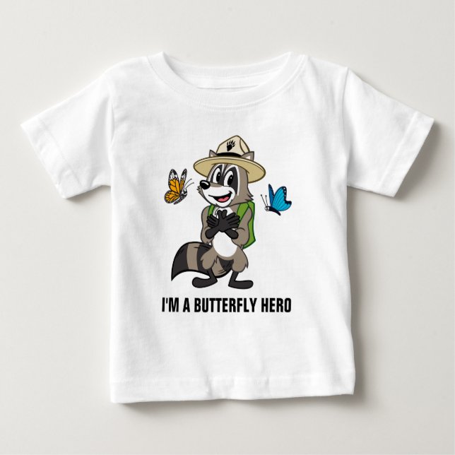 Skogsvaktare Rick | Butterfly Hero - Butterfly Sig Tröja (Framsida)