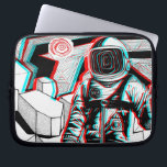 skogsvaktare rick laptop fodral<br><div class="desc">3d Anaglyph teckning</div>