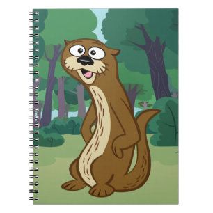 Skogsvaktare Rick Reggie Otter Anteckningsbok