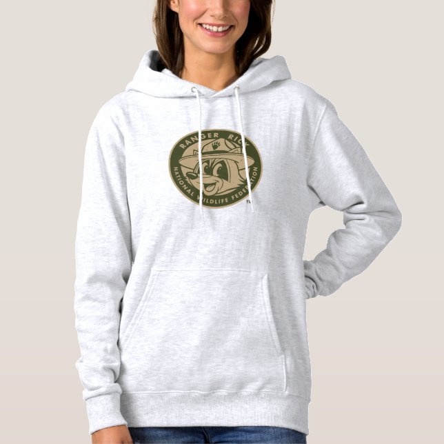 Skogsvaktare Rick | Skogsvaktare Rick Khaki Logoty Tee (Framsida)