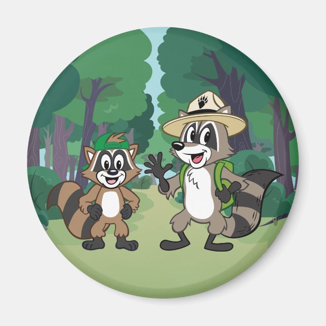 Skogsvaktare Rick | Skogsvaktare Rick & Ricky Magnet (Framsidan)