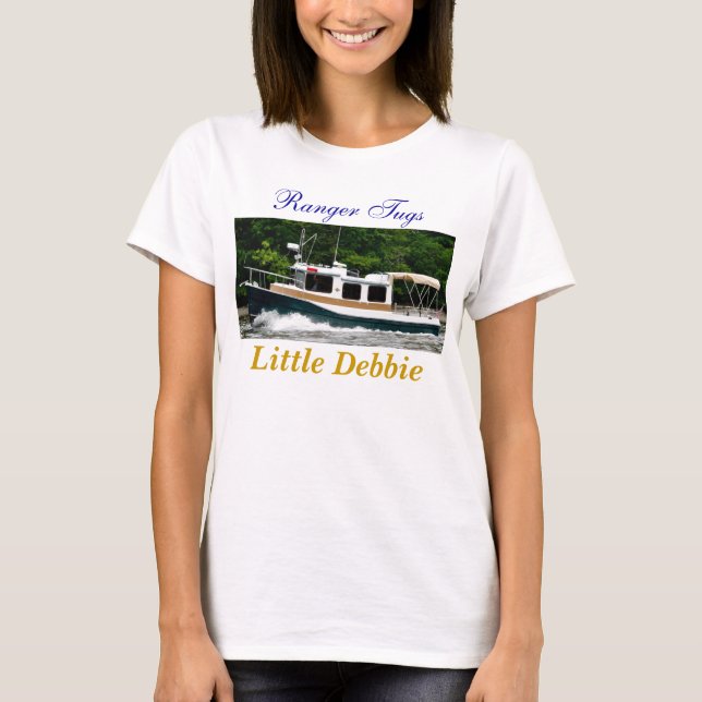 Skogsvaktare Tugs R27 Dam T-Shirt (Framsida)