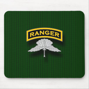 Skogsvaktareflik och GLORIAemblem Musmatta