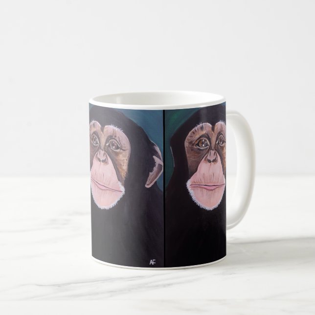 Skogsvaktarens målning av Alfred Fox Kaffemugg (Framsida höger)