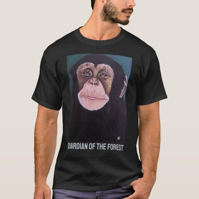 Skogsvaktarens målning av Alfred Fox T Shirt (Framsida)
