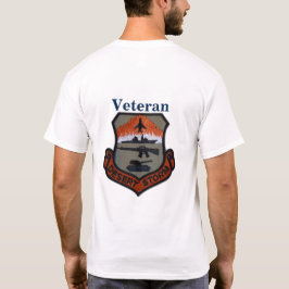 Skogsvaktarn Desert Storm för marinarméns marinst Tee