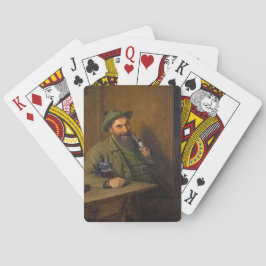 Skogsvaktarn Forest (av Eduard von Grützner) Casinokort