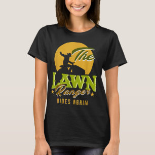 Skogsvaktarn gör om den roliga Gräsmatta Mower-Grä T Shirt