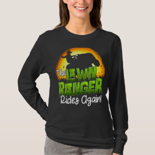Skogsvaktarn kör åter Gräsmatta Traktor Mving Fa T Shirt