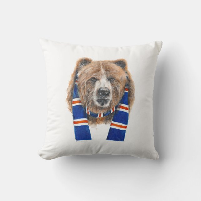 Skogsväktarna Bear - Cushion Kudde (Framsida)