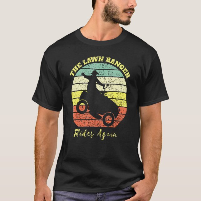 Skogsvaktarns Gräsmatta, matning och Gräsmatta 5 T Shirt (Framsida)