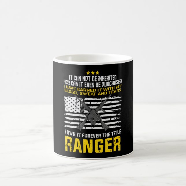 Skogsvaktarns militära utformning kaffemugg (Center)