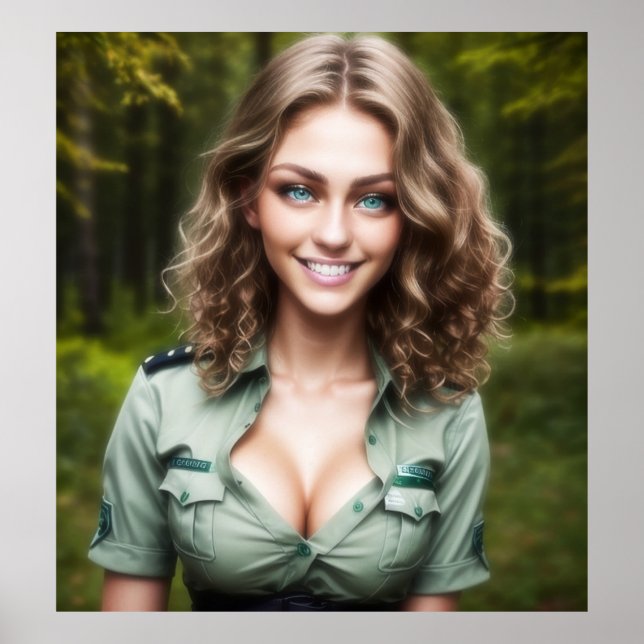 SKOGSVAKTARNS SKOGSVAKTARE! 10 POSTER (Framsidan)