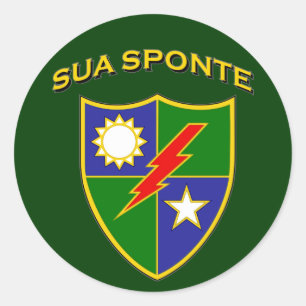 Skogsvaktarns vapensköld - Sua Sponte Runt Klistermärke