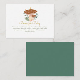 Skogsvamp i Bokar för Baby-inhägnadskort Tilläggskort