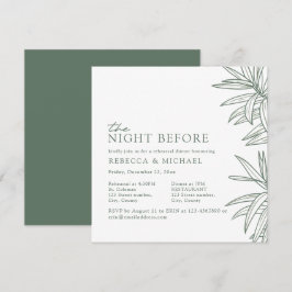 Skogsvarvall - enkel botanisk Grönt Inbjudningar