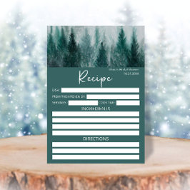 Skogsvattenfärgsrecept gräs Träd för bruden