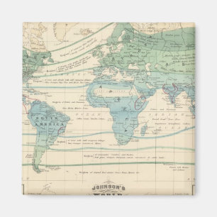 Skogsväxter, brukbara Träd och mineraler Magnet