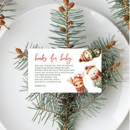 Skogsvinter skogsbarnsk shower-böcker för bebisar tilläggskort