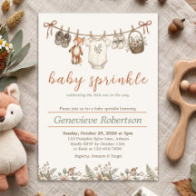 Skogsvulp Baby Sprinkle Barnkalas Höst