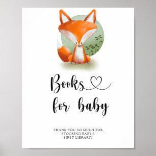 Skogsvulp - böcker för bebisar poster