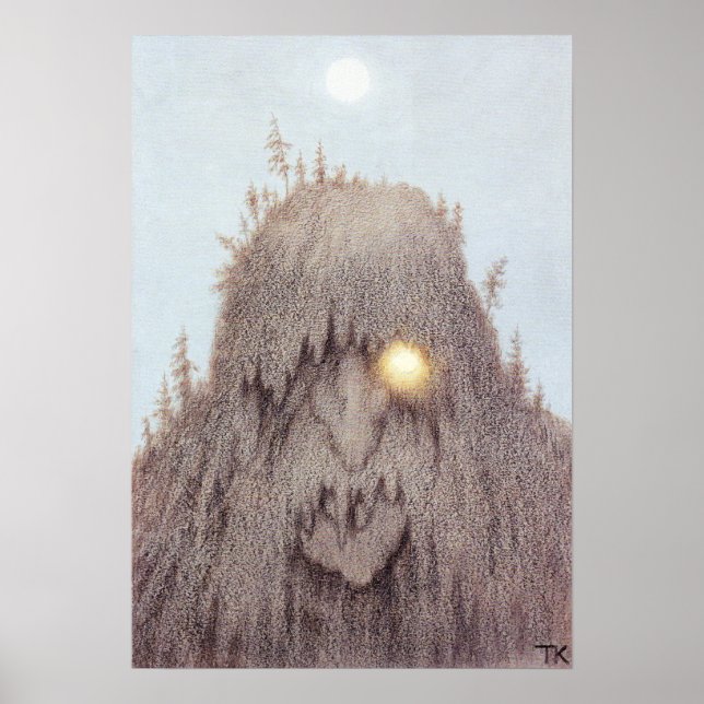 Skogtroll [Forest Troll] Poster (Framsidan)