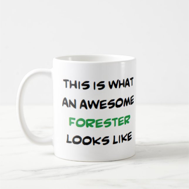 skogvaktare, fantastisk kaffemugg (Vänster)