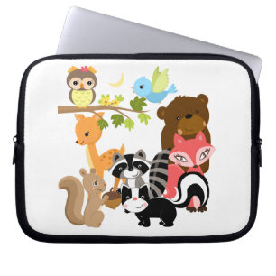 Skogvänner Laptop Fodral