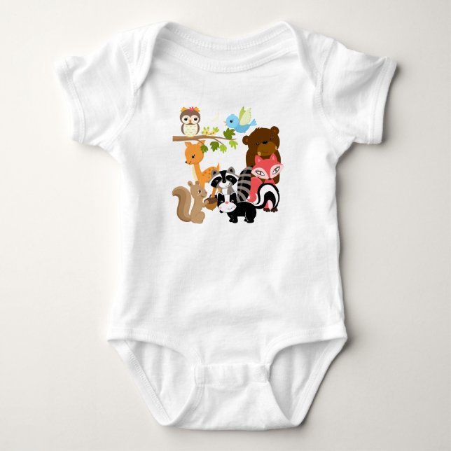 Skogvänner T-shirt (Framsida)