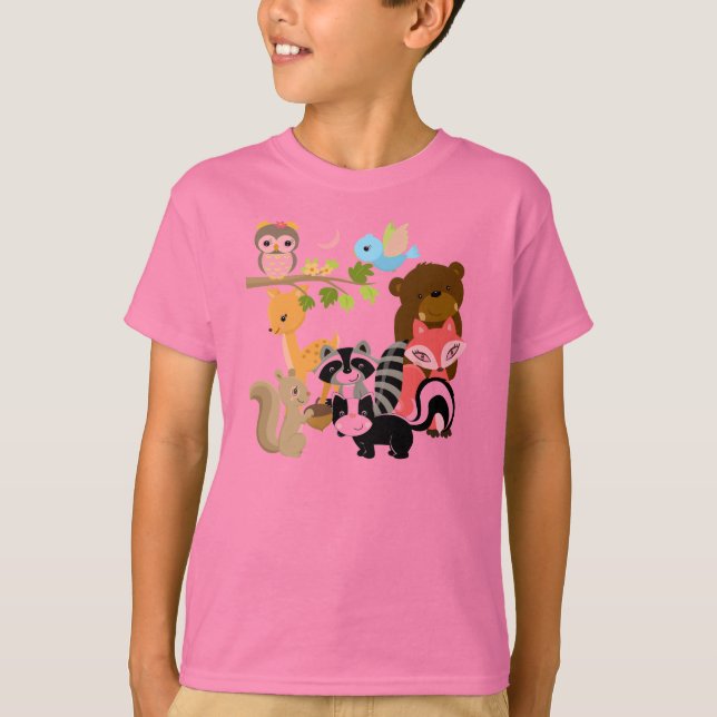 Skogvänner T-shirt (Framsida)