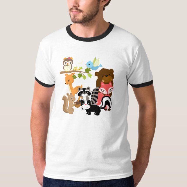 Skogvänner Tee Shirt (Framsida)
