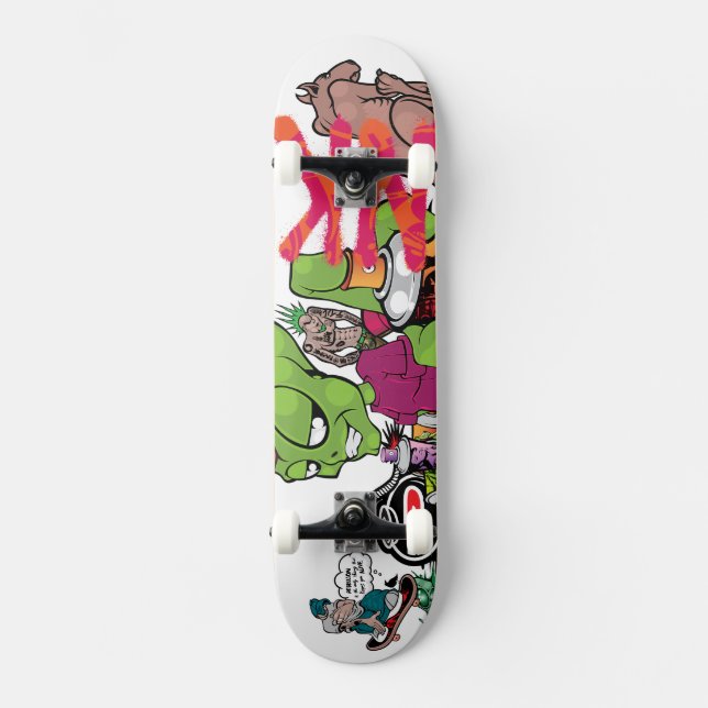 Skojja Street Life Skateboard (Framsida)