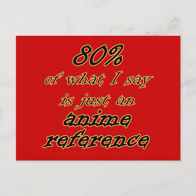 Skokerkort för animeringsreferens! vykort (Framsida)