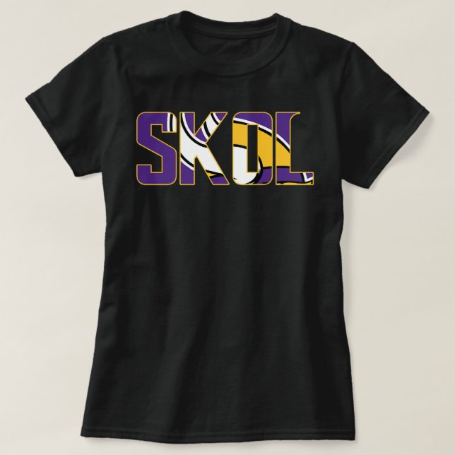 SKOL Vikings Classic T Shirt (Design framsida)
