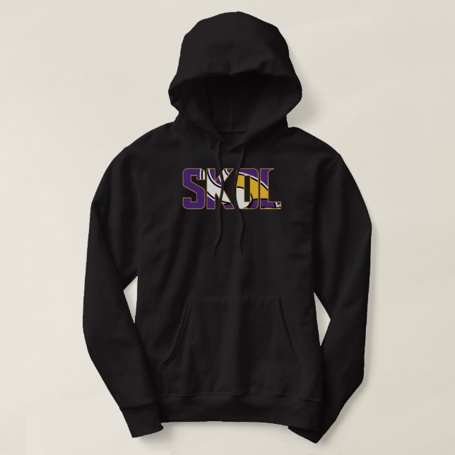 SKOL Vikings Classic T Shirt Hoodie (Design framsida)
